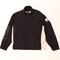 Murphy & Nye Giacca antipioggia grafica da uomo UK 36 Small Nylon color block nero