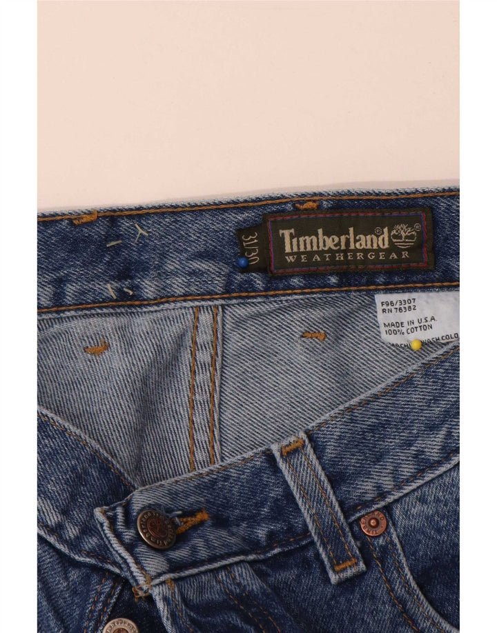 Jeans dritti da uomo Timberland W31 L30 cotone blu
