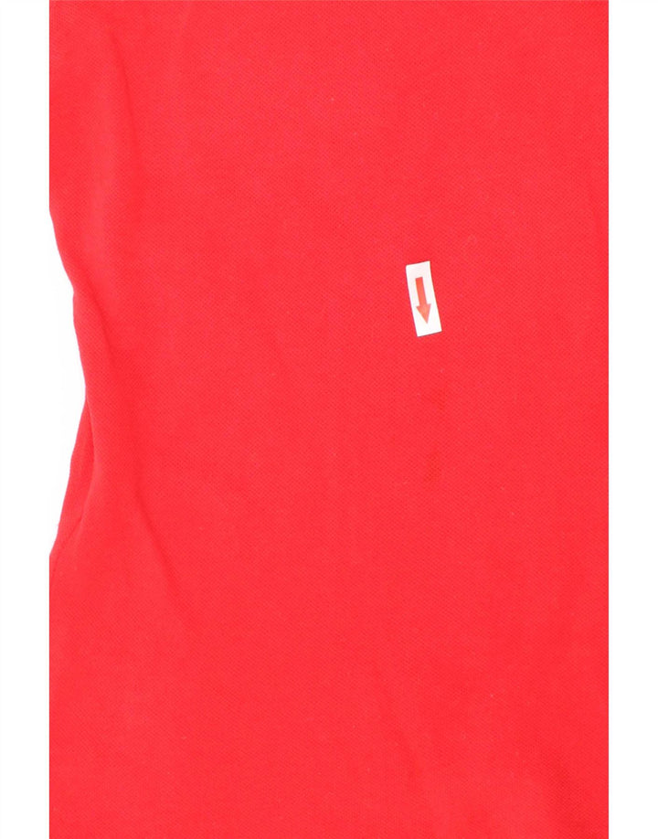 Polo Lacoste da bambino 13-14 anni in cotone rosso