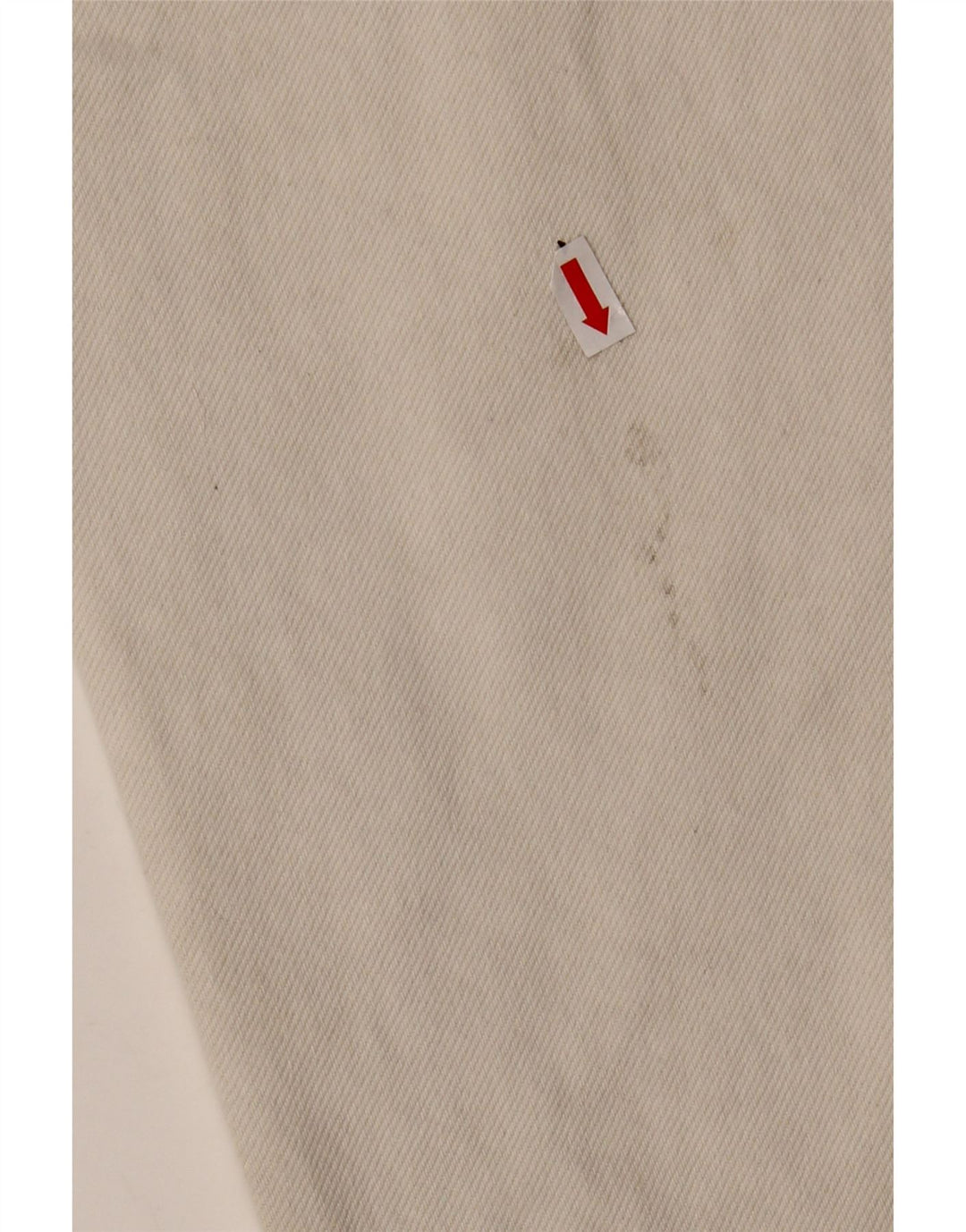 Jeans affusolati a vita alta effetto vissuto ZARA per ragazze 13-14 anni W28 L22 Bianco