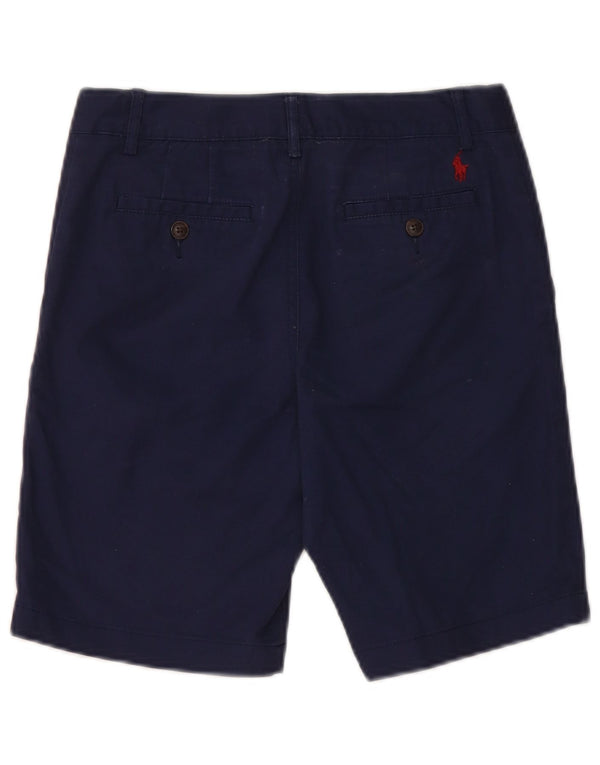 Pantaloncini chino da ragazzo Ralph Lauren 11-12 anni W26 cotone blu navy