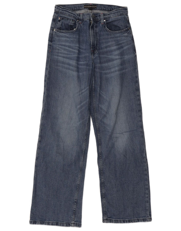 Guess Girls Wide Leg Jeans 15-16 Years W28 L30 Blue