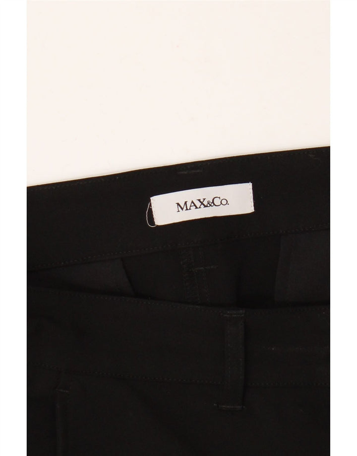 Pantaloni chino dritti da donna Max & Co. W32 L30 neri
