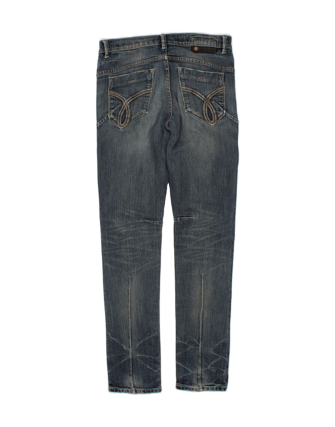 CALVIN KLEIN Womens Slim Jeans W29 L32 Blue Cotton Vintage Calvin Klein and Second-Hand Calvin Klein from Messina Hembry 