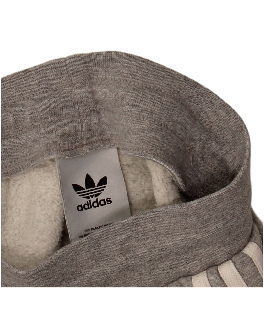 Pantaloni da tuta da donna Adidas Joggers in cotone chiazzato grigio medio