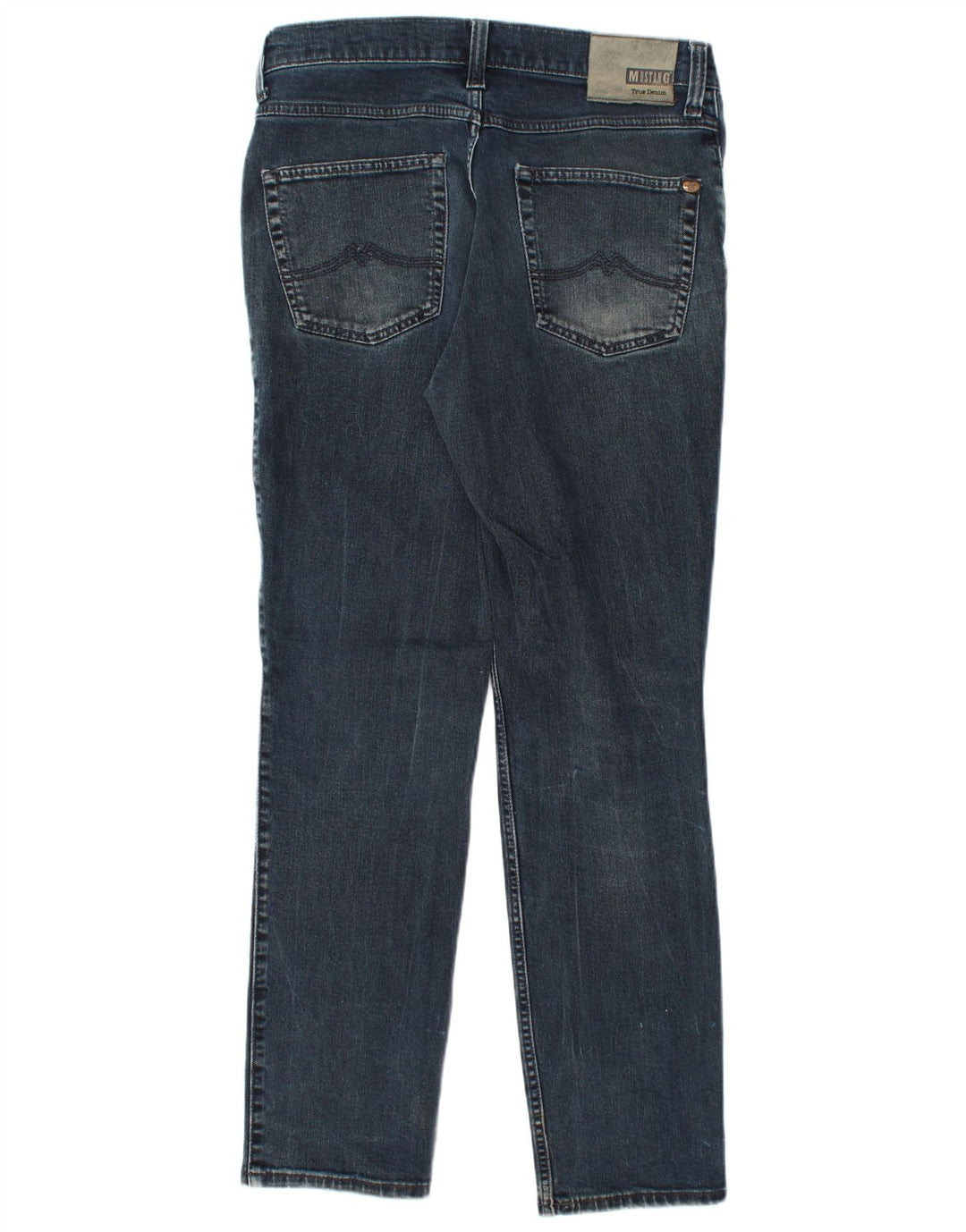 Mustang Tramper da donna Jeans affusolati slim fit a vita media W34 L32 Blu