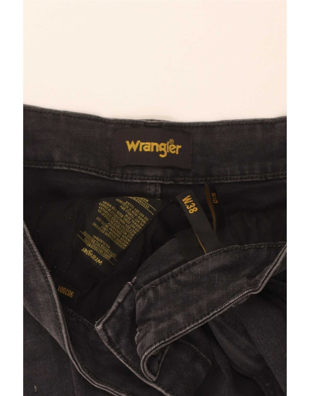 Jeans Wrangler Sid Slim da uomo W38 L29 cotone grigio