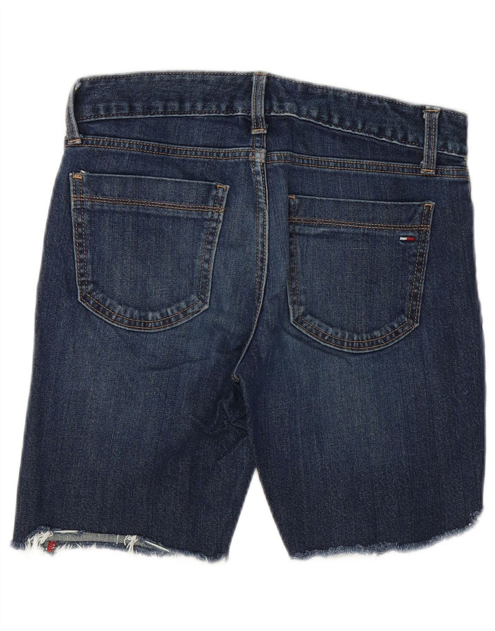 TOMMY HILFIGER Womens Denim Shorts W30 Medium  Blue