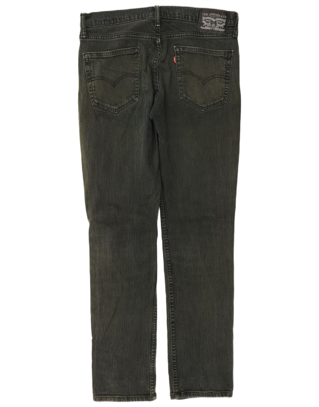 Jeans slim da uomo Levi's W33 L32 cotone verde