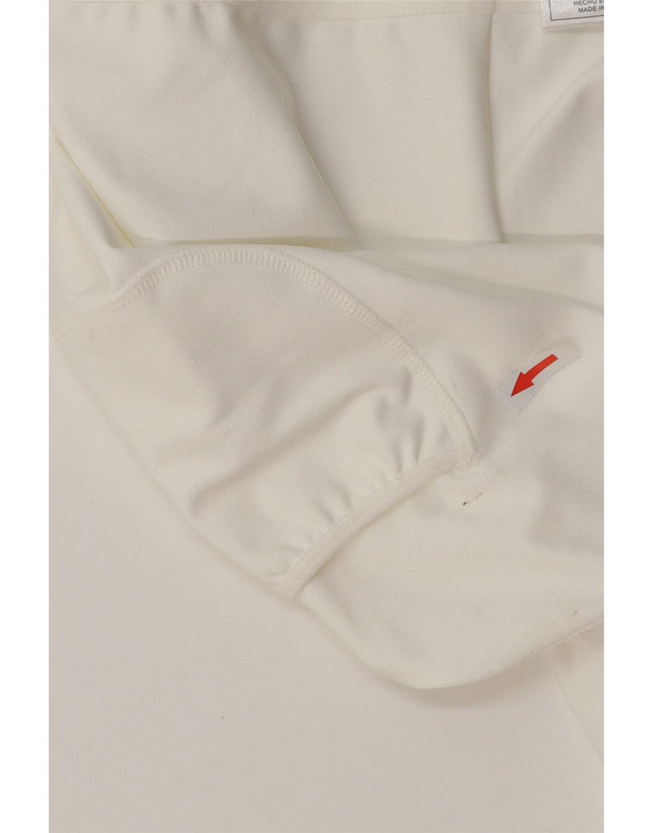 Pantaloncini sportivi NIKE da donna Dri Fit UK 12 medio bianco poliestere