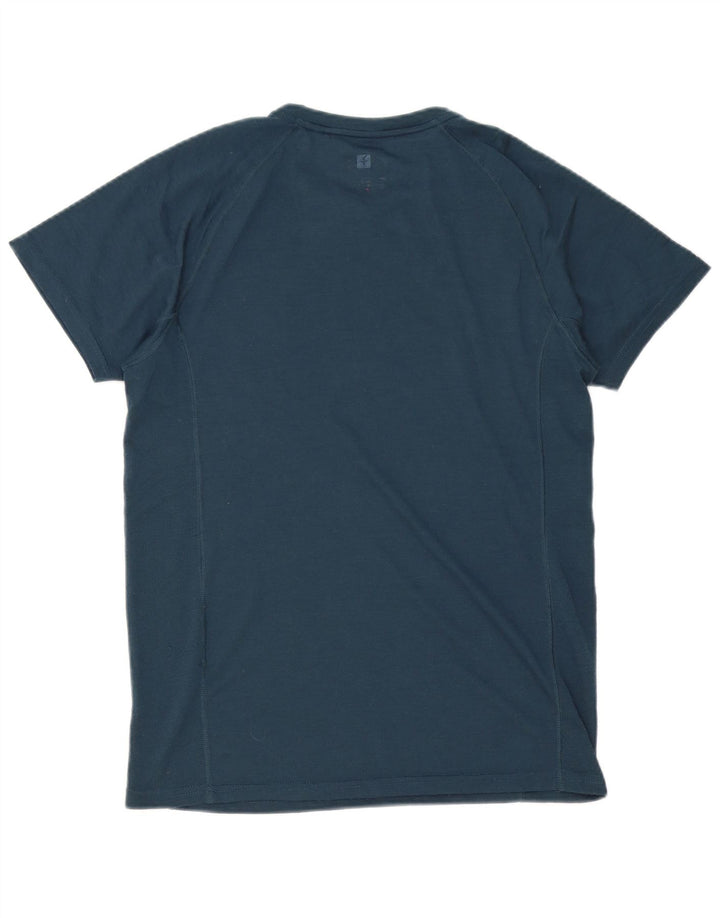 T-shirt da uomo Mountain Warehouse Top medio in poliestere blu navy