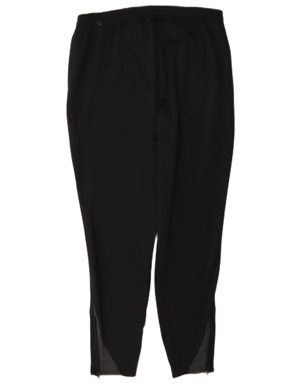 Pantaloni da tuta slim Nike Dri Fit da uomo, grandi, in poliestere color block nero