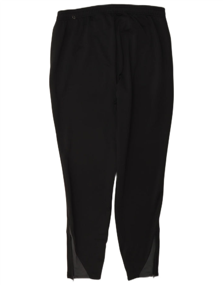 Pantaloni da tuta slim Nike Dri Fit da uomo, grandi, in poliestere color block nero