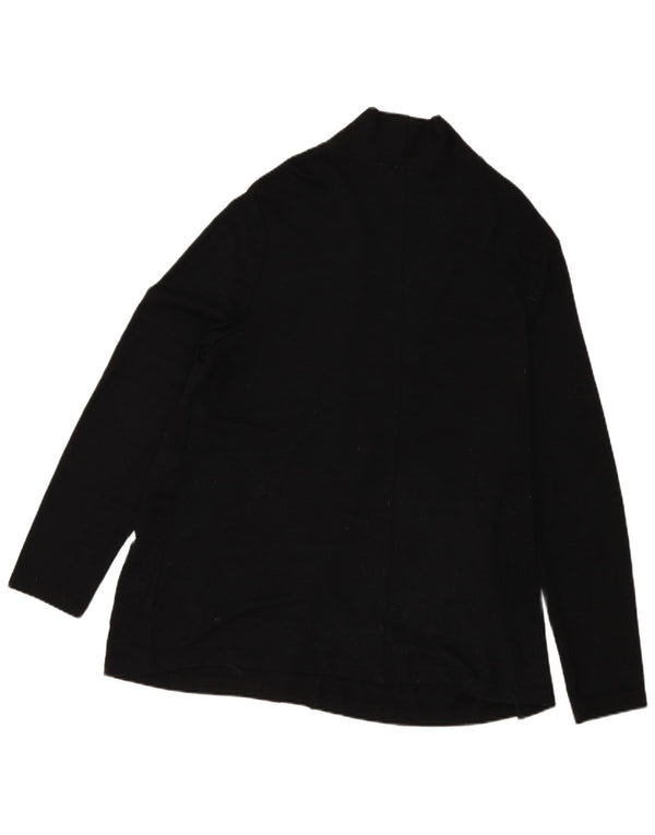 Maglione cardigan aperto oversize da donna Gap UK 18 XL poliestere nero