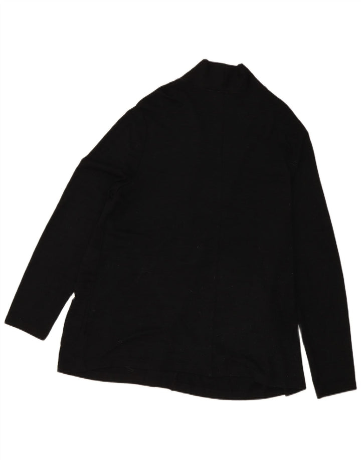 Maglione cardigan aperto oversize da donna Gap UK 18 XL poliestere nero