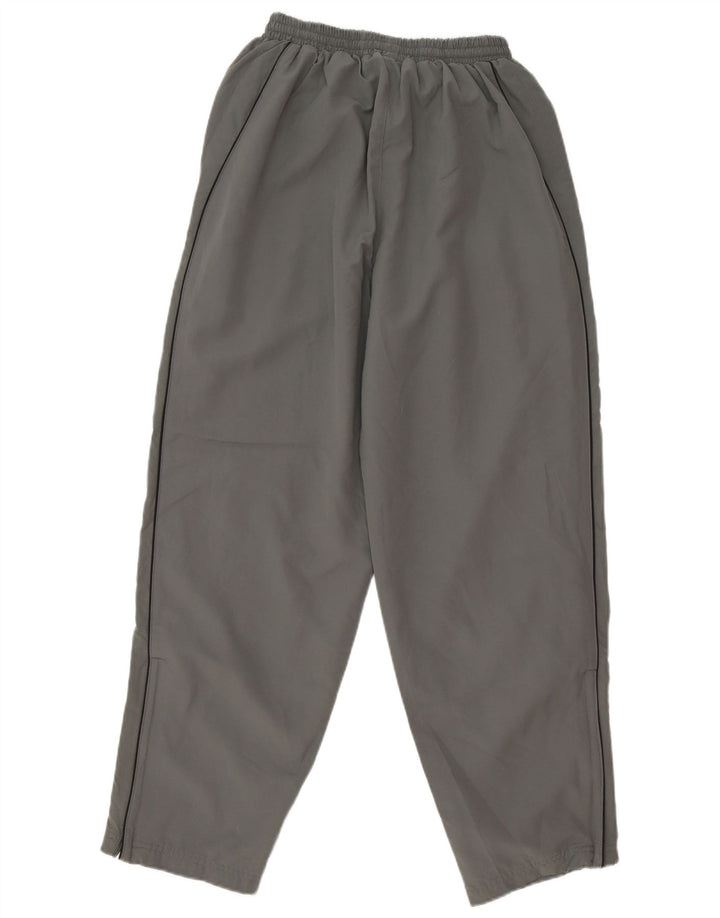 Pantaloni da tuta con grafica Umbro da uomo in poliestere grigio medio