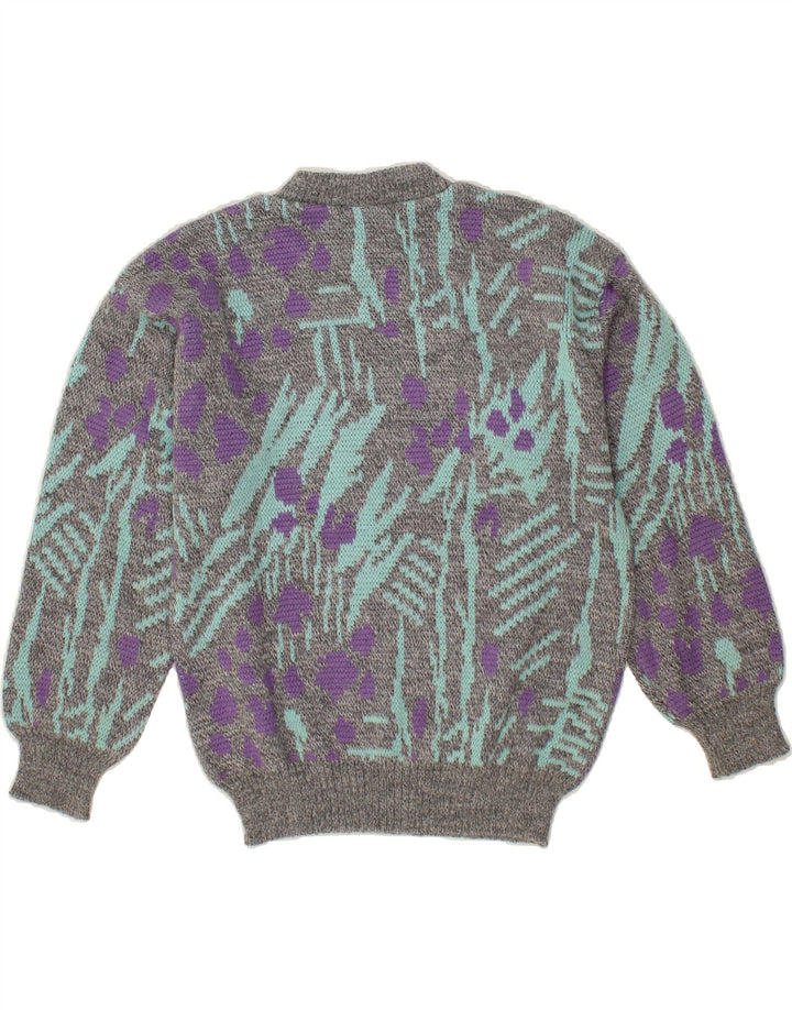 DAMART Womens Turtle Neck Jumper Sweater EU 42/44 Medium Grey Vintage Damart and Second-Hand Damart from Messina Hembry 