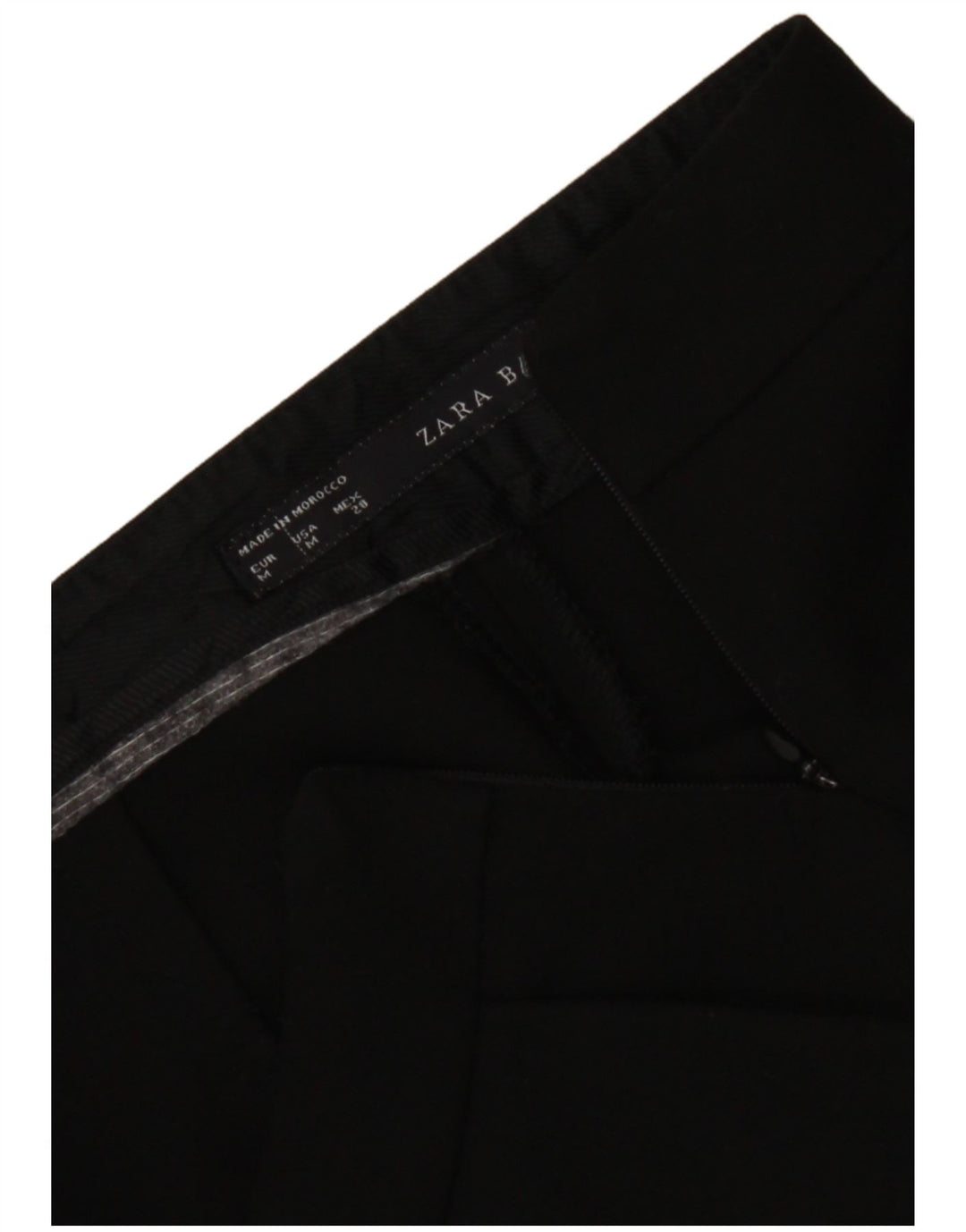 Pantaloni caldi Zara da donna medi W28 neri