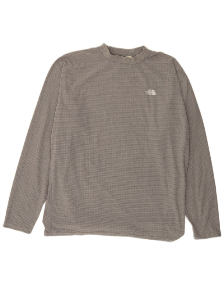 The North Face Maglia da uomo a maniche lunghe 2XL Poliestere grigio