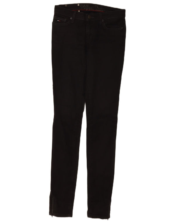 Jeans skinny da donna Tommy Hilfiger W28 L33 cotone nero