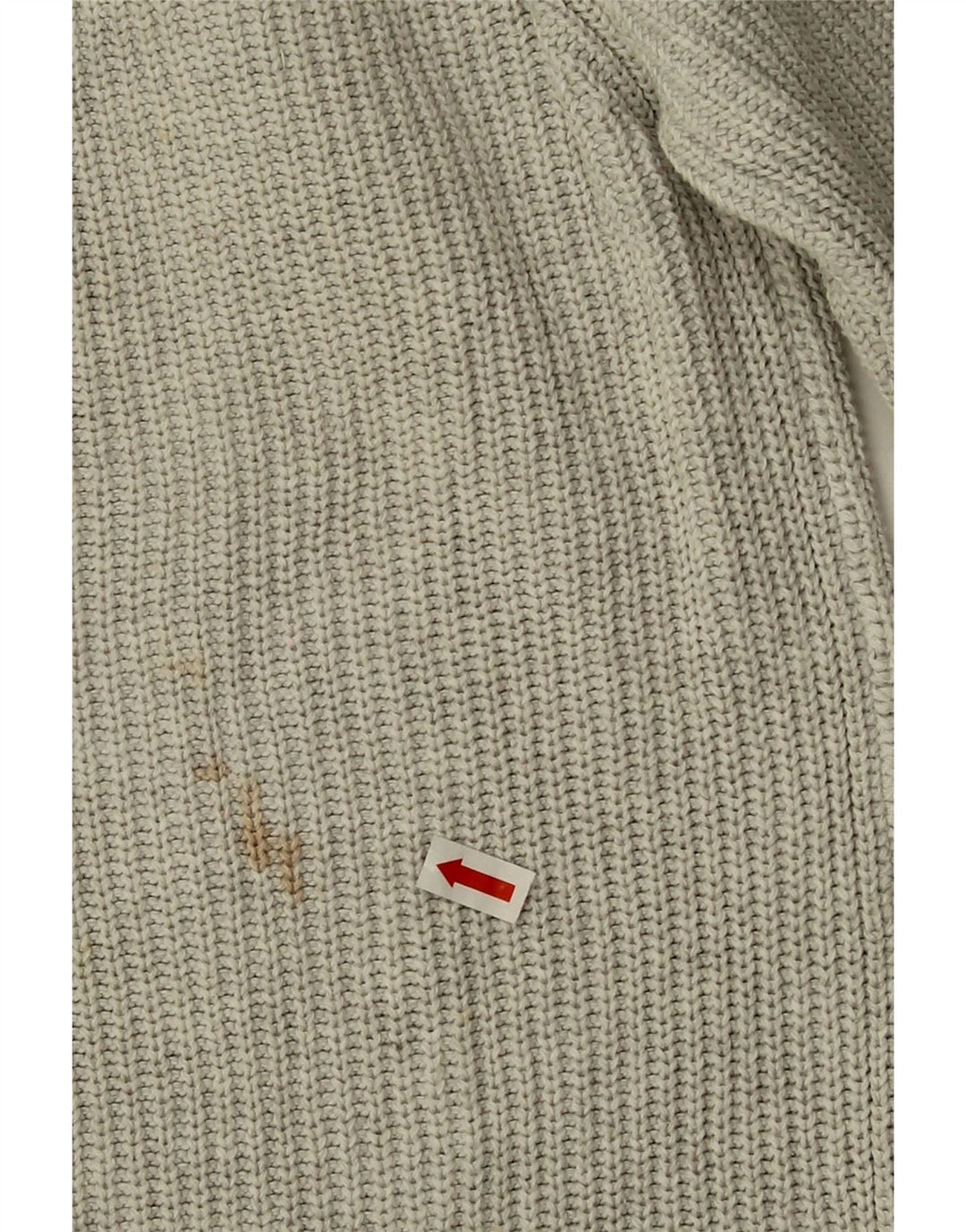 Maglione Zara da uomo con scollo a barca grigio medio