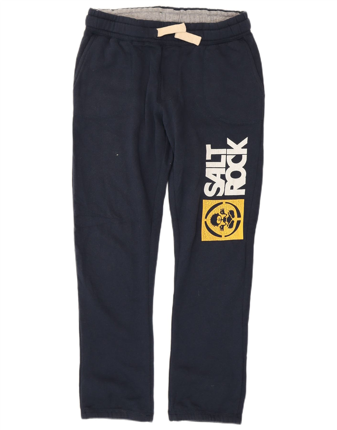 Pantaloni da tuta con grafica SALTROCK per ragazzi 12-13 anni in cotone blu navy