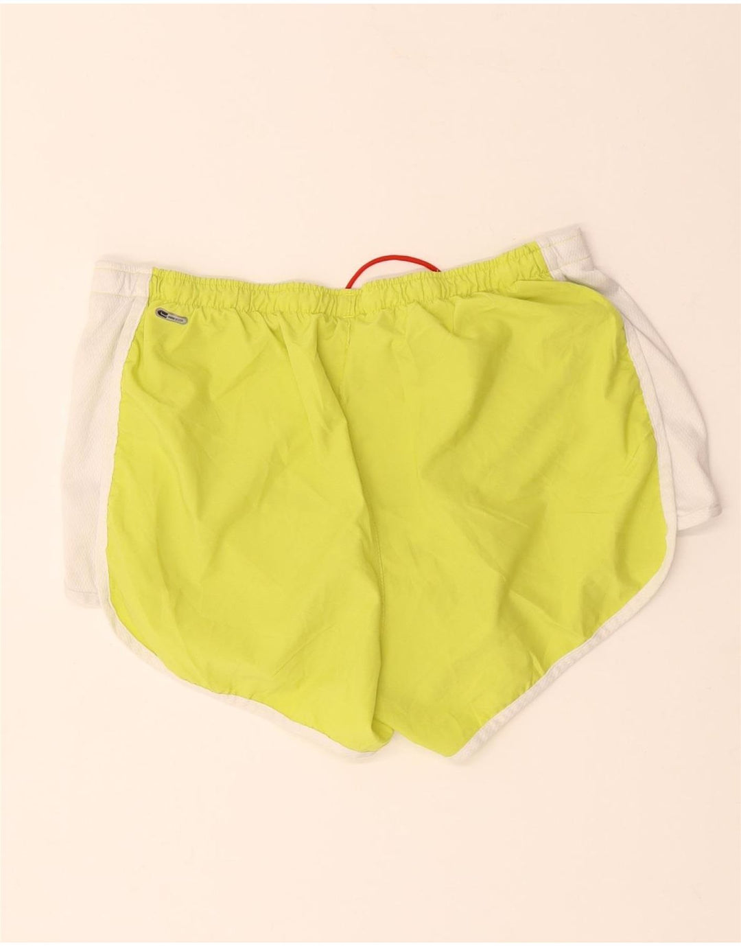 Pantaloncini sportivi PUMA da donna UK 14 Large Giallo Colourblock Poliestere