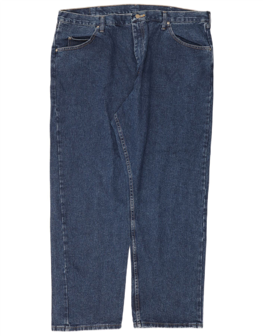 Jeans dritti da uomo Wrangler W42 L30 cotone blu