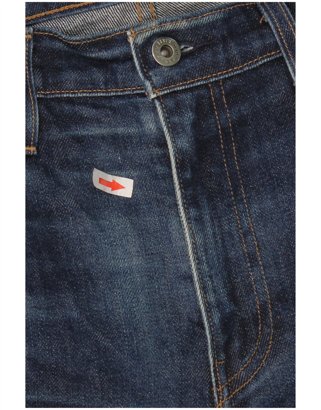 Levi's Uomo 511 Slim Jeans W33 L32 Cotone Blu