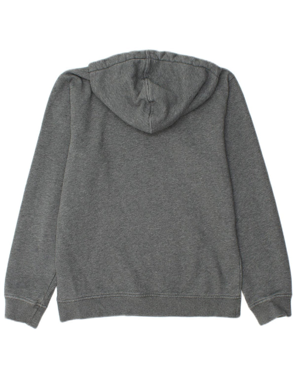 Felpa con cappuccio grafica da uomo ADIDAS XS in cotone grigio