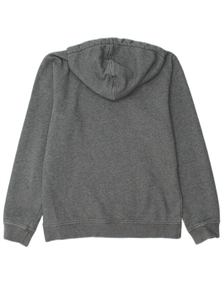 Felpa con cappuccio grafica da uomo ADIDAS XS in cotone grigio