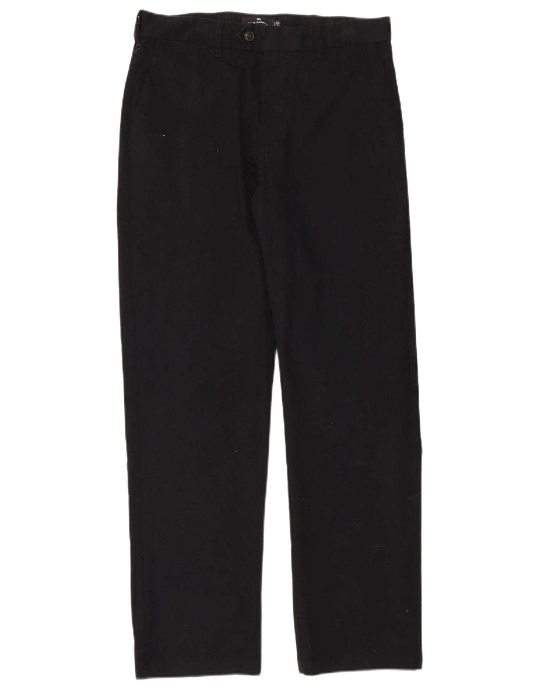 MARKS & SPENCER Pantaloni da abito dritti Harbour blu da uomo W32 L31 Blu navy