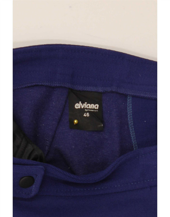 Pantaloni Antivento con Staffa Donna Elviana IT 46 Large Blu Poliammide