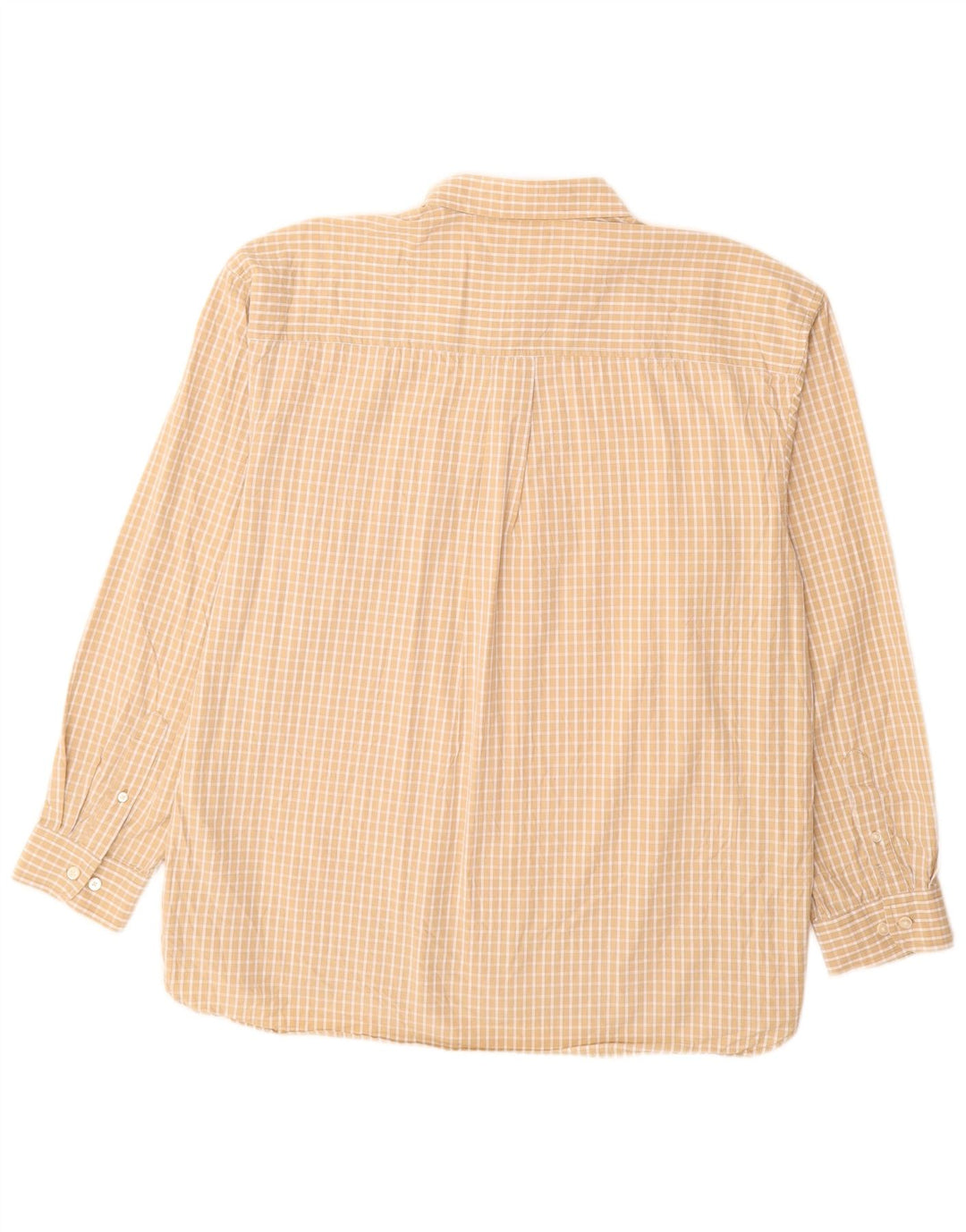 Camicia da uomo Izod XL in cotone a quadretti beige