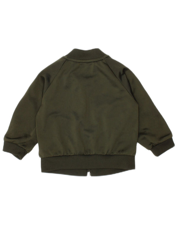 Giacca da tuta ADIDAS per neonato 3-6 mesi in poliestere kaki