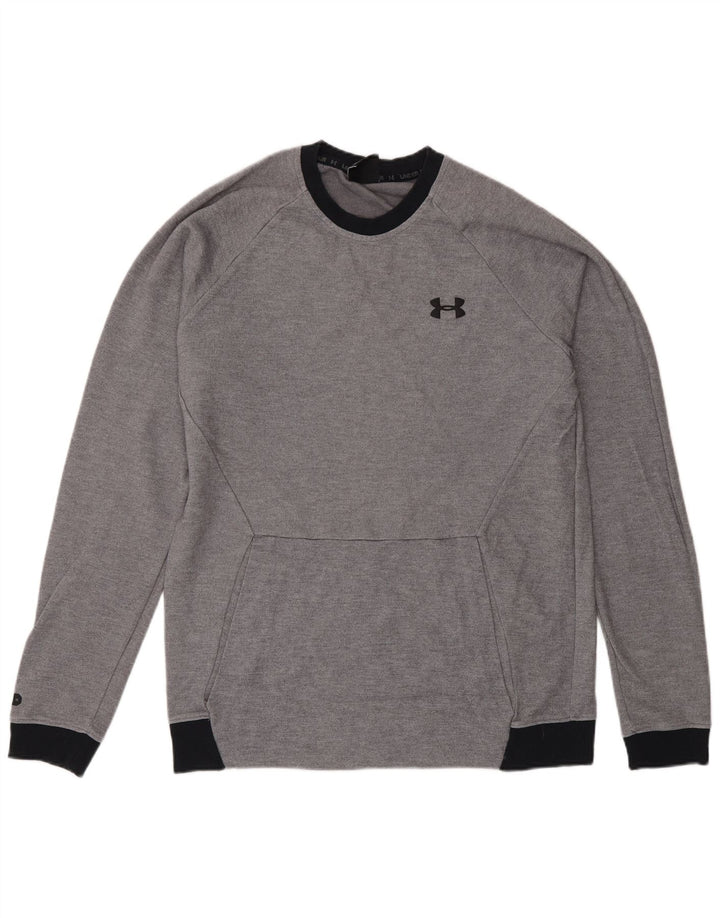 Felpa da uomo Under Armour Maglione grande grigio