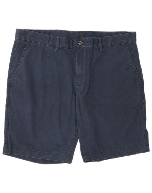 Pantaloncini chino da uomo Tommy Hilfiger W36 Large blu navy in cotone