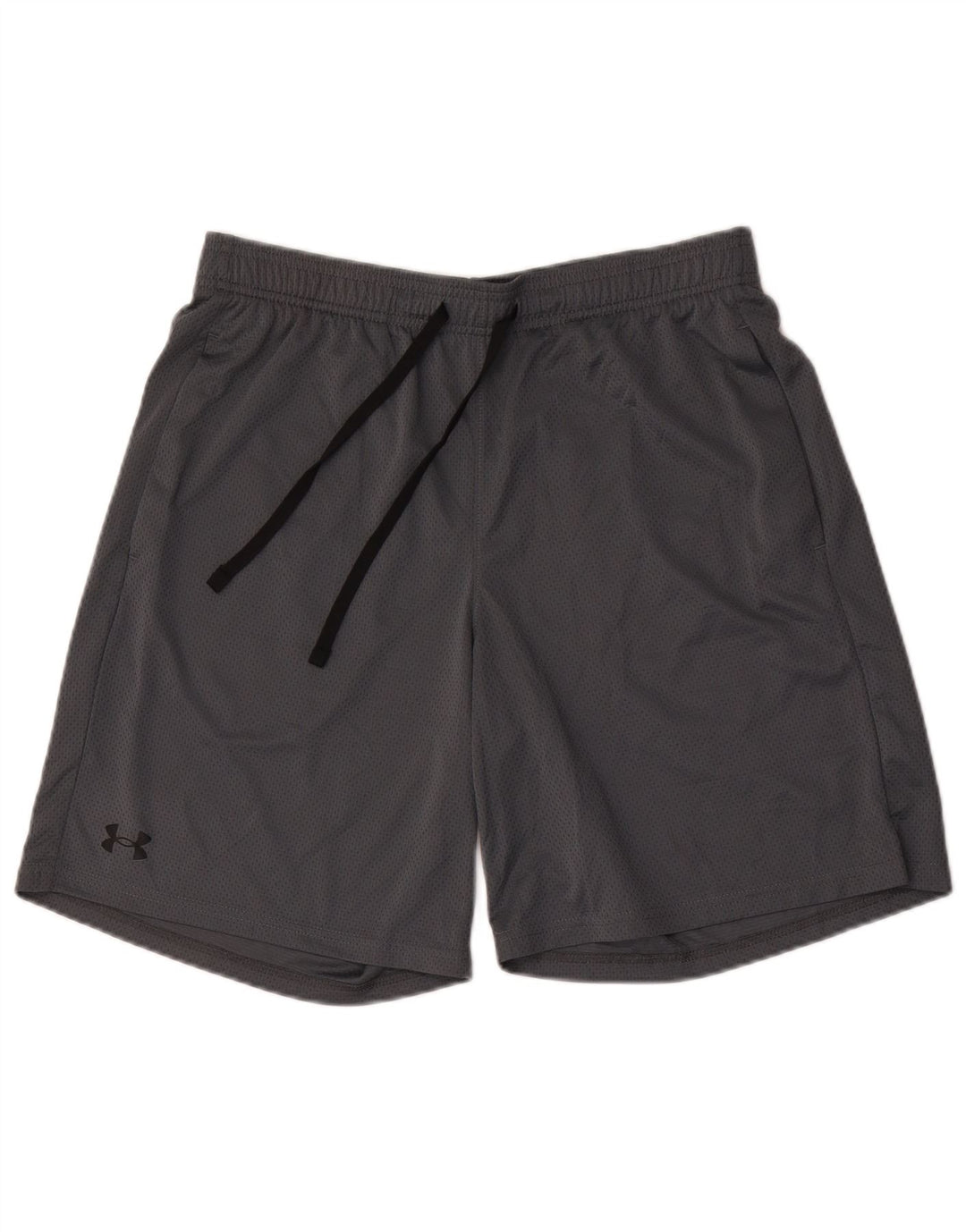 Pantaloncini sportivi da uomo Under Armour grandi in poliestere grigio