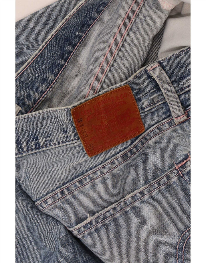 Levi's Uomo 503 Jeans dritti W34 L33 Blu