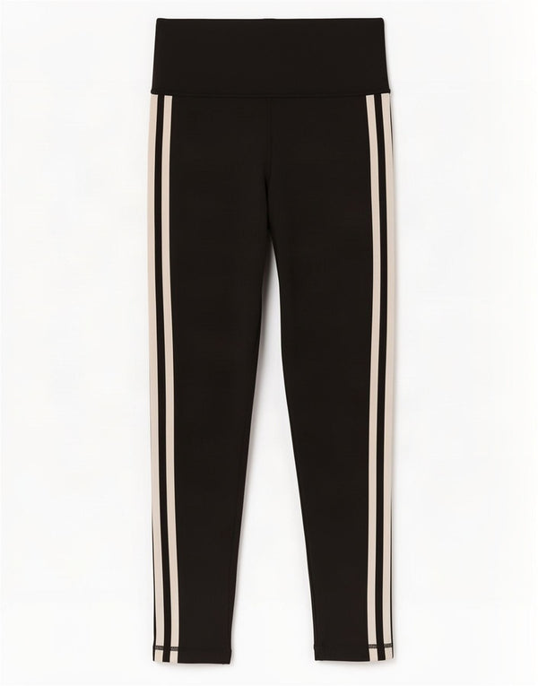 Leggings corti Adidas da donna UK 8/10 piccoli neri