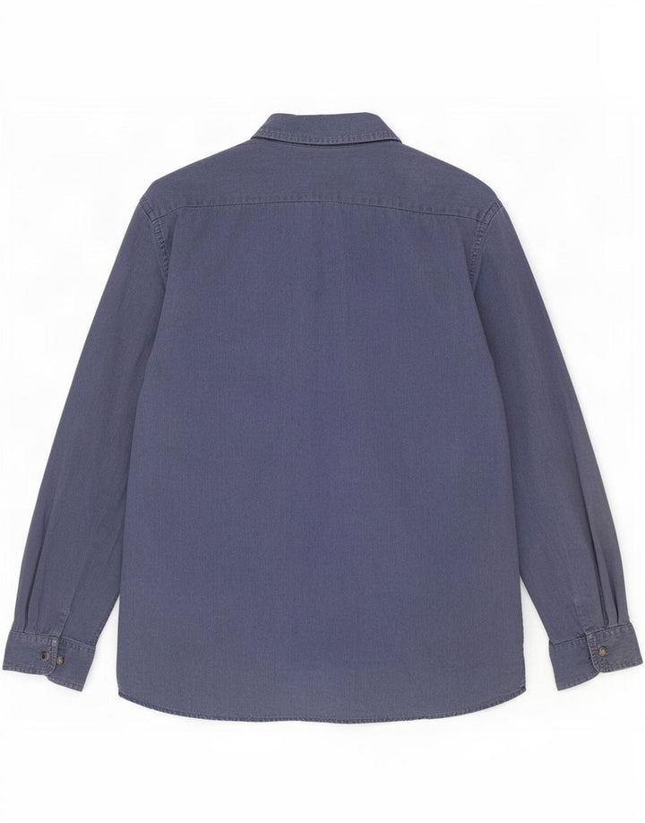 Camicia da uomo Wrangler 2XL cotone blu