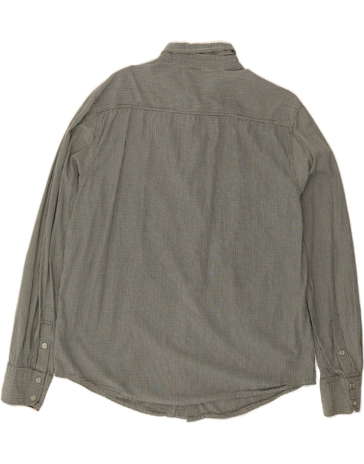 LEVI'S Mens Shirt XL Green Check Cotton Vintage Levi's and Second-Hand Levi's from Messina Hembry 