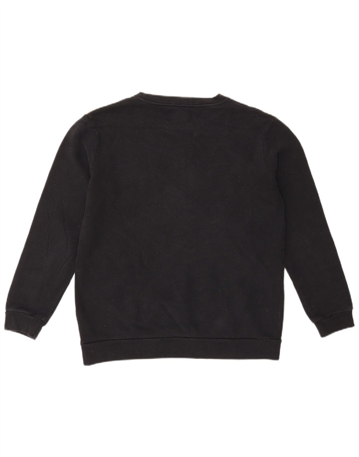 Calvin Klein Jeans Felpa grafica da uomo Maglione piccolo cotone nero