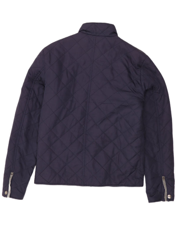 Giacca trapuntata da uomo ZARA UK 36 Small Blu Navy