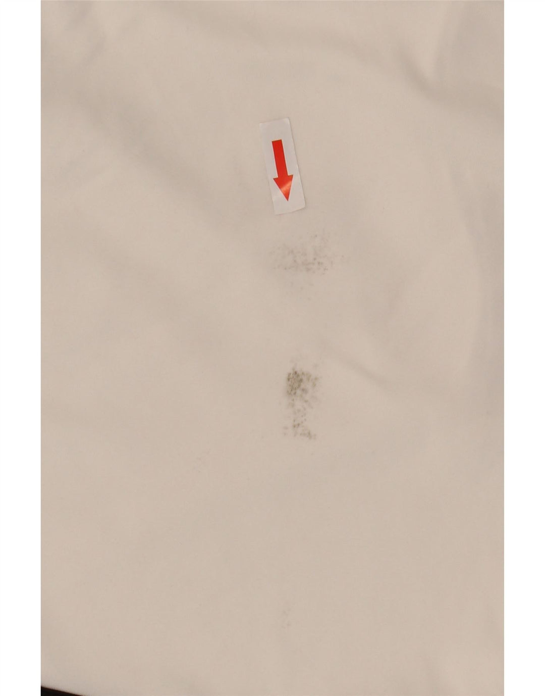 Pantaloncini sportivi da uomo Adidas piccoli in poliestere bianco