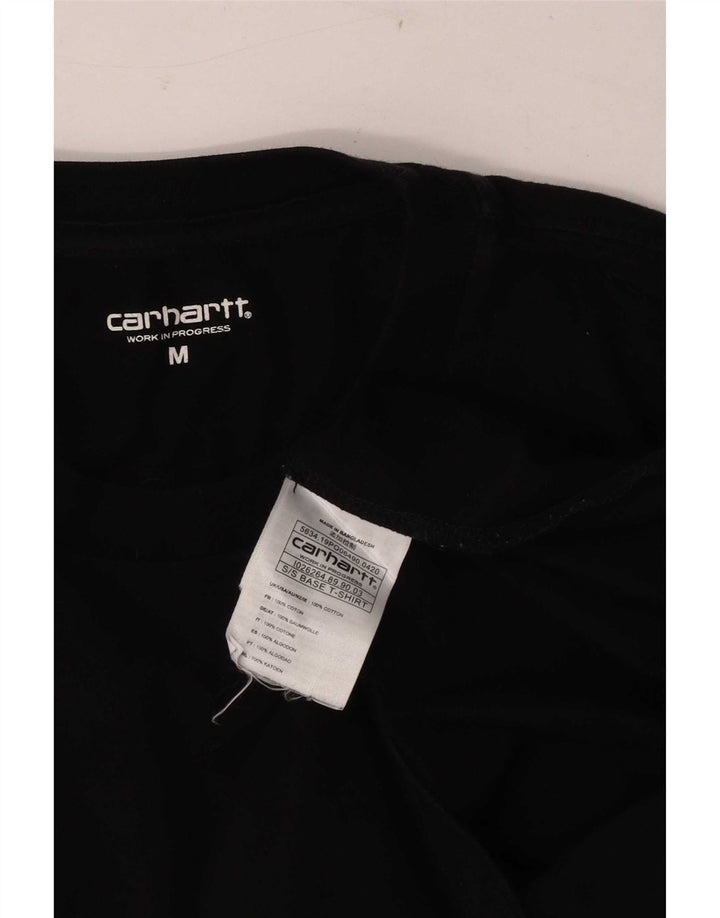 T-shirt da uomo Carhartt Top in cotone nero medio
