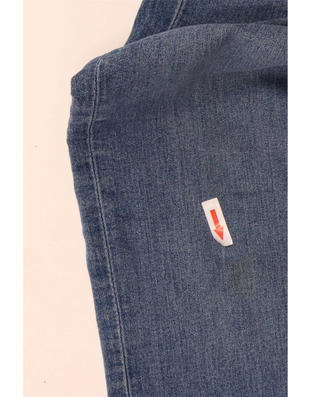 Jeans dritti da donna Marks & Spencer UK 12 medio W30 L29 cotone blu