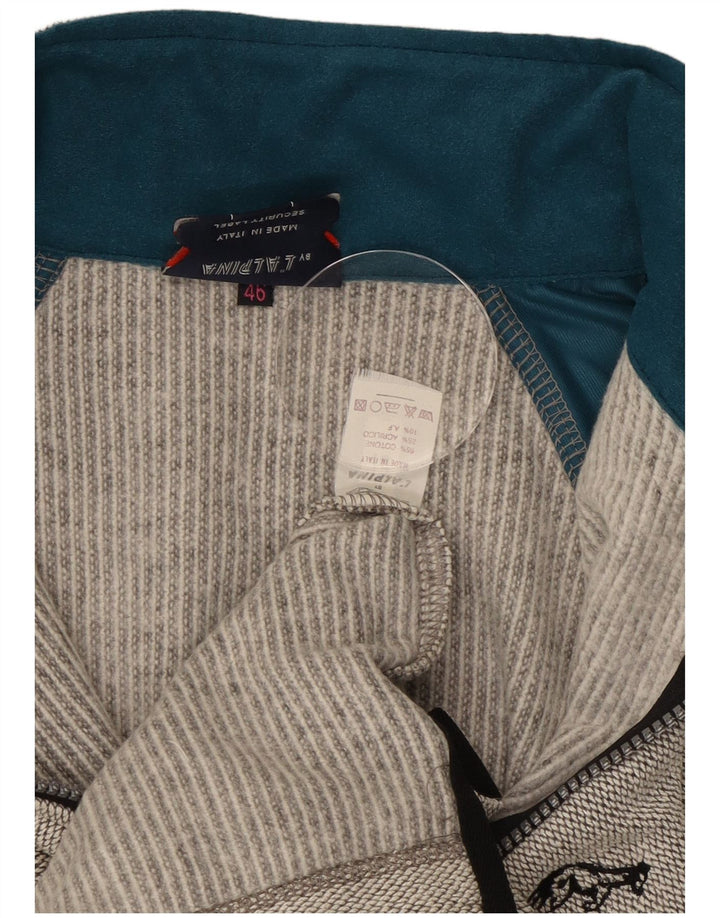 AUSTRALIAN L'ALPINA Giacca da tuta da uomo IT 46 Small Grey Colourblock