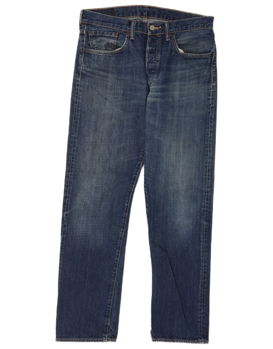 Levi's Uomo 501 Jeans dritti W32 L30 Blu