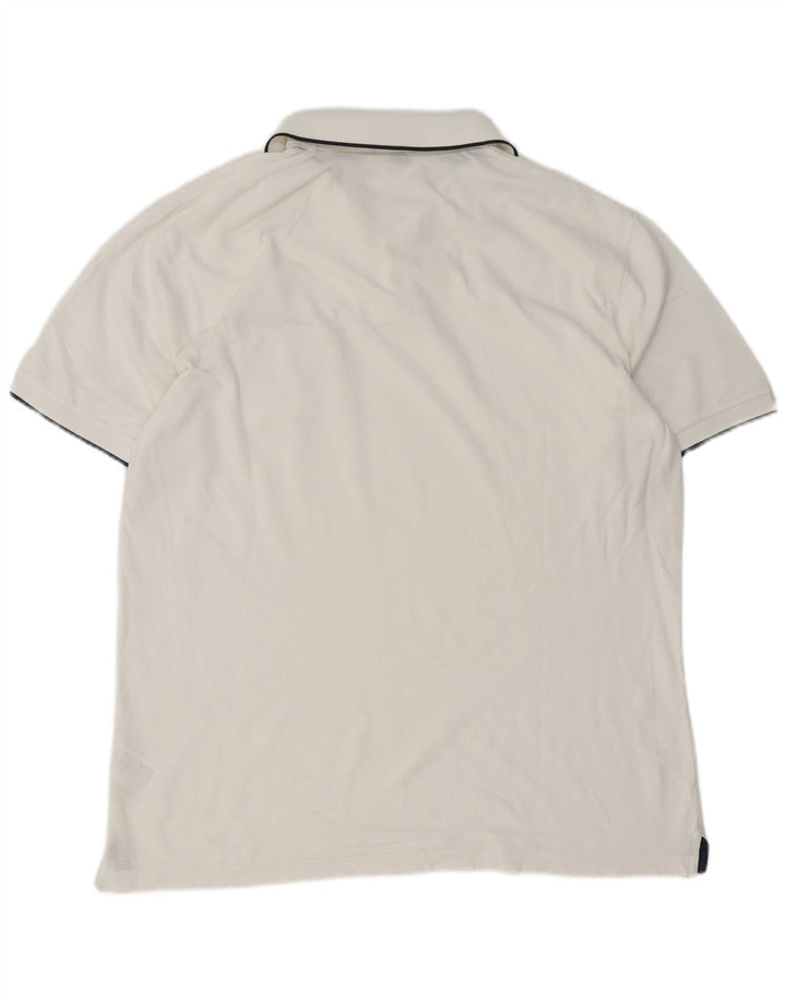 Polo da uomo Gant XL in cotone bianco